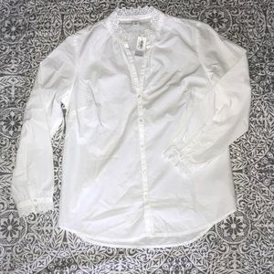 NWT Old Navy White Button Down Blouse